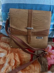 Brown Sling Bag