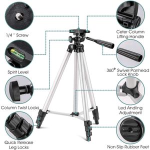 Planetoid Heavy Tripod with Mobile Holder Phone Ca