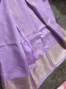 Elegant Lavender Saree
