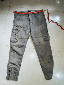 Olive Green Cargo Pants