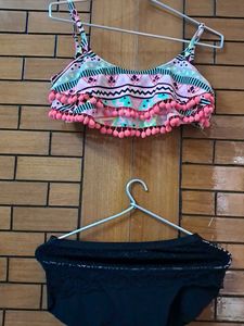 Combo Of Four  Padded  Hnm Bra N Panty
