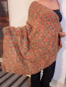 Stylish big Knit Scarf/ stole (item 47)