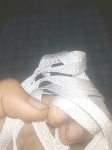 White Fabric Belt