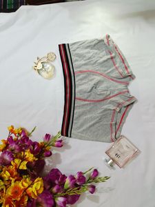 Men&#39;s Grey Cotton Boxers