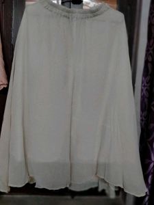 Peach sharara set