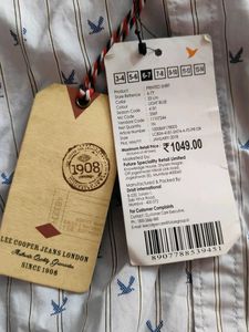 Lee Cooper Shirt For Kids 6-7 Yrs