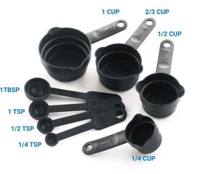 8pcs Measuring Cup And Spoon Set