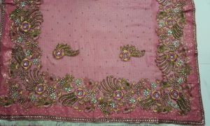 Stone Worked Bridal Saree
