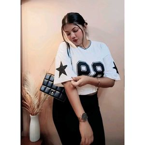 White Graphic T-Shirt