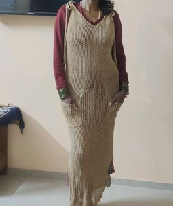 Knitted Beach Cover Up
