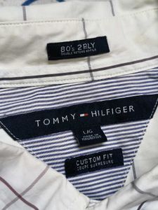 Tommy Hilfiger Men Regular Windowpane Check Shirt