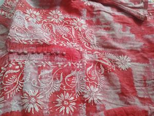 1 Chikankari Kurta,1 Anarkali Kurta