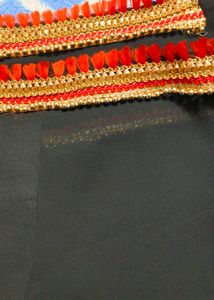 Balck Saree