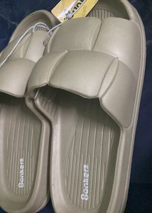 Comfy Beige Slides