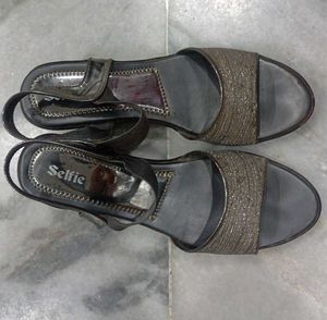 Sparkly Slide Heels