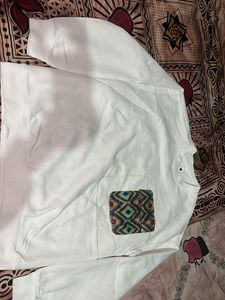 Unique White Sweatshirt