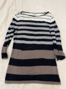Striped Long Sleeve Dress