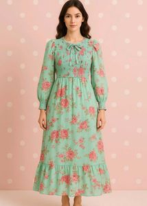 Floral Maxi Dress ✨women