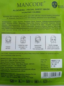Mancode Sheet Mask