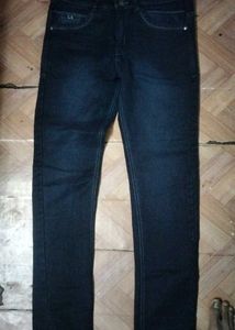 Dark blue jeans