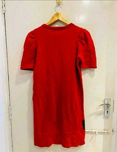 Color Block Mini winter Dress