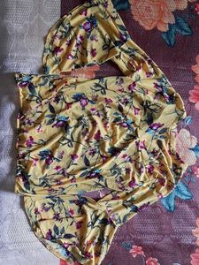 Floral Print Long Sleeve Top