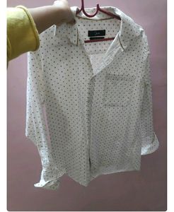 White Printed Shirt