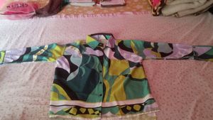 Green Colour Co-ord Set