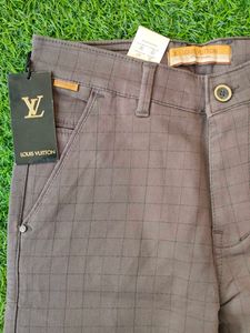 Louis Vuitton Men&#39;s Checked Pants