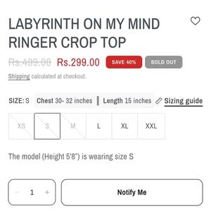 BONKERS CORNER Navy Cropped Graphic Tee