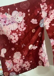 Floral Print Kimono Cardigan