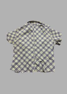 Y2k Half Sleeve Collared Shirt