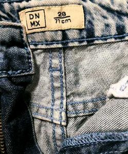 Wide Leg Denim Jeans