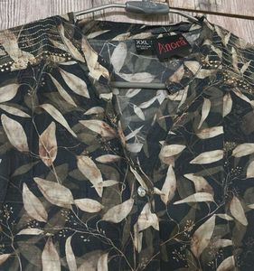 Floral Print Kurta