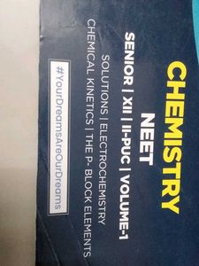 Narayana Chemistry NEET Books - Volumes 1-3