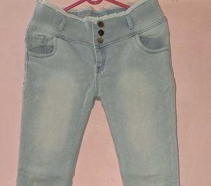 Light Wash Denim Jeans