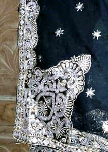 Price Drop.. Black Partywear Saree