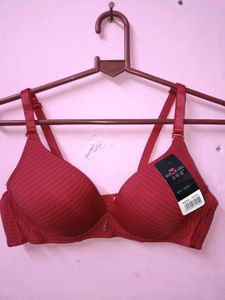 New with tag Elegant Maroon Bra