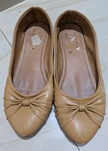 Nude Bow Flats