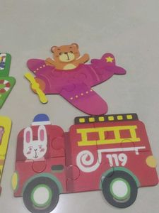 Kids Vehicle Puzzles