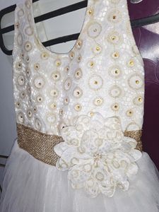 (9month-1.5yr)Fairy White Frock/Gown