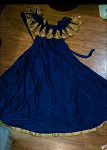 Unique Navy Blue Gown 💙