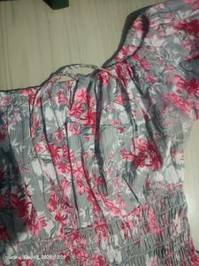 Floral Marigold Dress