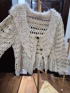 Crochet Knit Cardigan