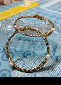 Pearl Bangles - Set of 2
