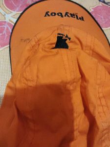 Playboy Orange Baseball Cap