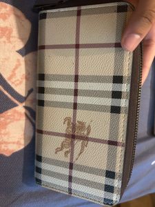Burberry Plaid Wallet