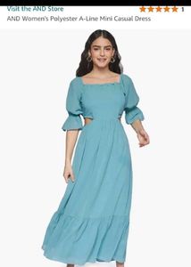 AND A-line Midi Dress