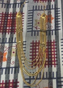 Elegant Gold-Tone Necklace Set