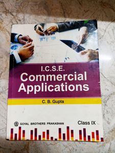 ICSE Commercial Applications Textbook
